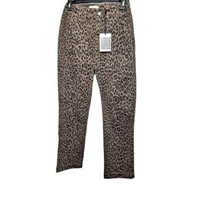 Pistola Leopard Cargo Skinny Jeans SZ 26